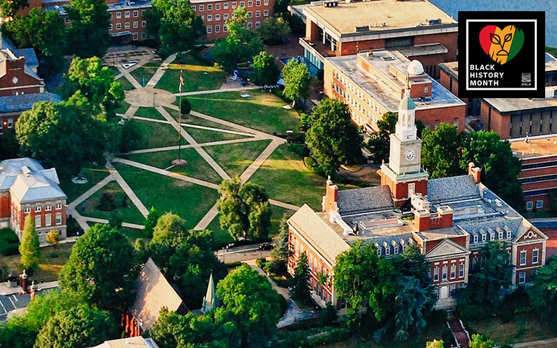 Howard University Campus Aerial View